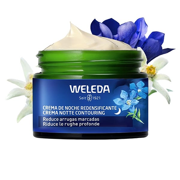 Crema de Noche Redensificante de Genciana Azul y Edelweiss