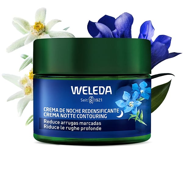 Crema de Noche Redensificante de Genciana Azul y Edelweiss