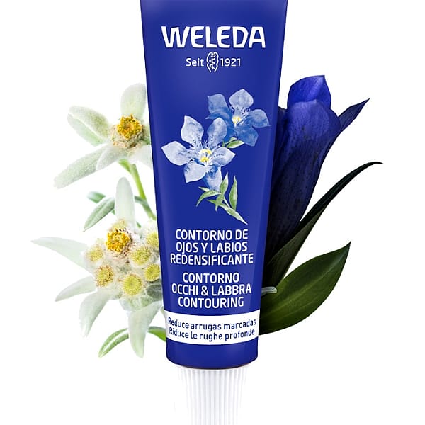 Contorno de Ojos y Labios Redensificante de Genciana Azul y Edelweiss