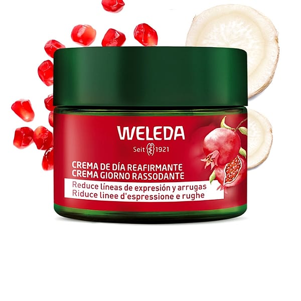 Crema de Día Reafirmante de Granada y Péptidos de Maca