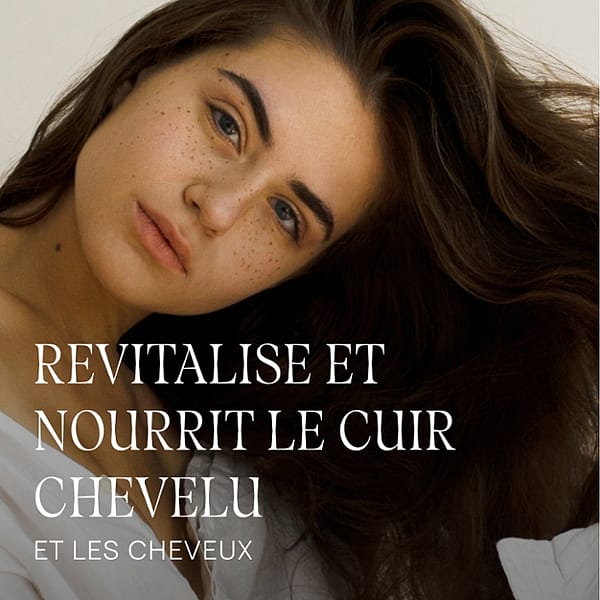 Revitalise et nourrit le cuir chevelu et les cheveux