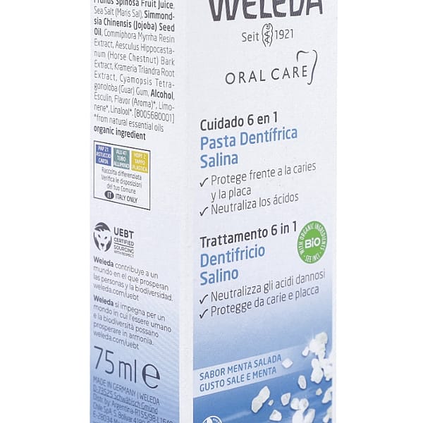 Pasta Dentífrica Salina