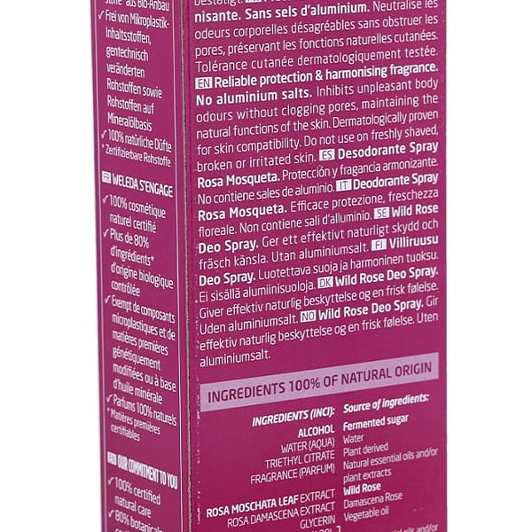 Desodorante Spray de Rosa