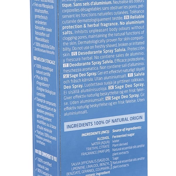 Desodorante Spray de Salvia