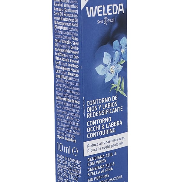 Contorno de Ojos y Labios Redensificante de Genciana Azul y Edelweiss