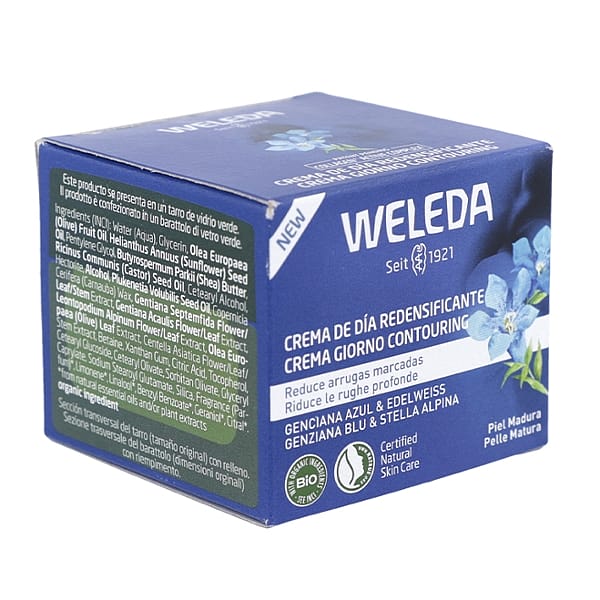 Crema de Noche Redensificante de Genciana Azul y Edelweiss