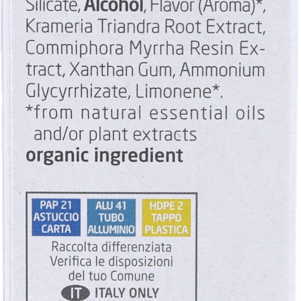 Pasta Dentífrica de Ratania