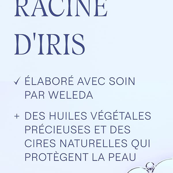 Fluide hydratant à l'Iris