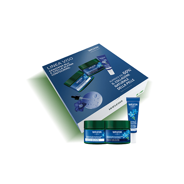 Couvette Genziana Blu e Stella Alpina Contouring