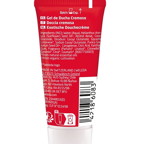 Inspire Shower Cream Granatapfel Mini