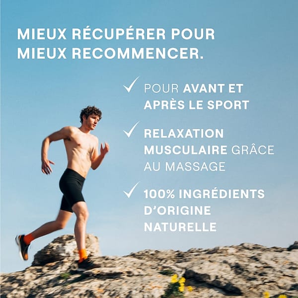 Mieux récupérer pour mieux recommencer. Pour avant et après le sport. Relaxation musculaire grâce au massage.
