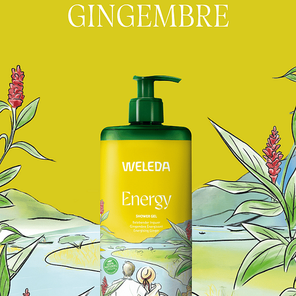 Energy Gel Douche Gingembre énergisant - Weleda 6