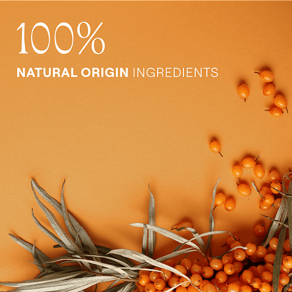 Buckthorn oil. 100% natural origin ingredients
