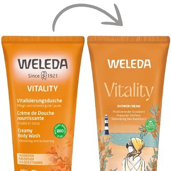 Vitality Shower Cream Sea Buckthorn