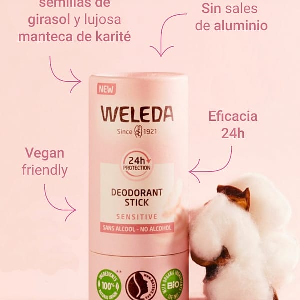 Desodorante Stick Piel Sensible