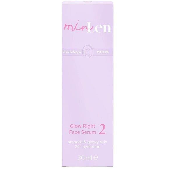 minLen Glow Right Face Serum