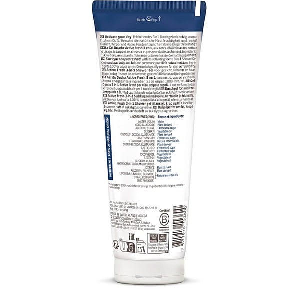 FOR MEN Active Fresh 3in1 Shower Gel