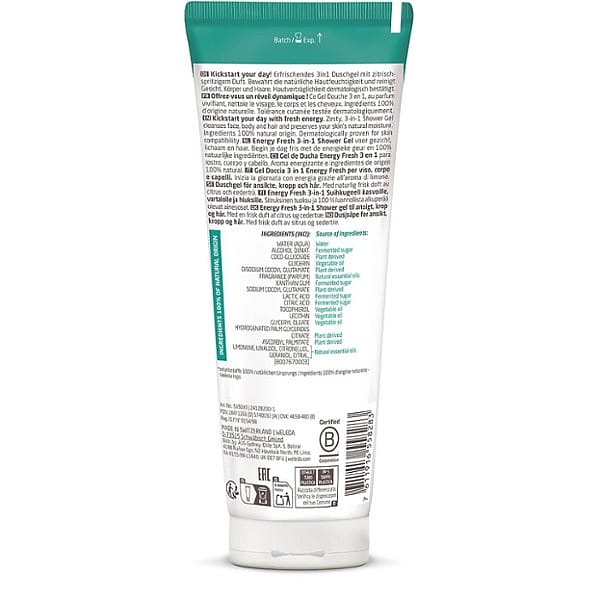 FOR MEN Energy Fresh 3in1 Shower Gel