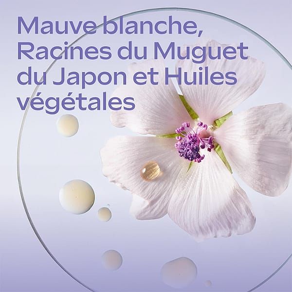 Derma 3 en 1 Lait Corps Apaisant Mauve Blanche