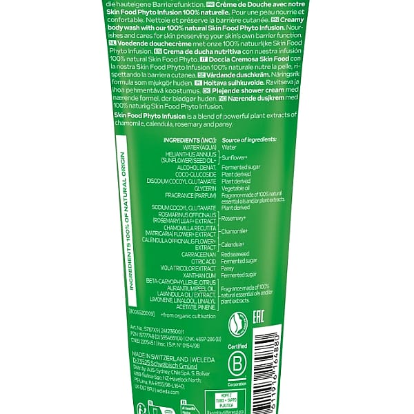 Skin Food Gel de Ducha Cremoso 200ml