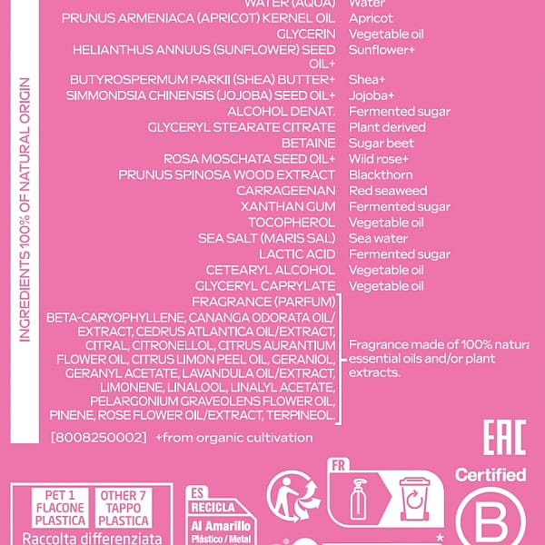 Leche Corporal de Rosa Mosqueta 250ml