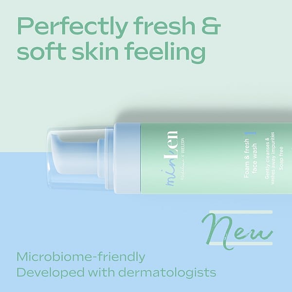 minLen Foam & Fresh Face Wash av Madeleine x Weleda