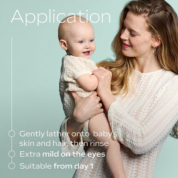 minLen Bubbles & Puddles Baby Shampoo & Body Wash by Madeleine x Weleda