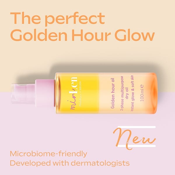 minLen Golden Hour Oil by Madeleine x Weleda