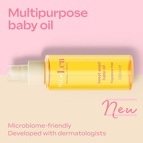 minLen Sweet Angel Baby Oil by Madeleine x Weleda