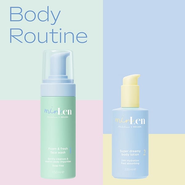 minLen Foam & Fresh Face Wash av Madeleine x Weleda