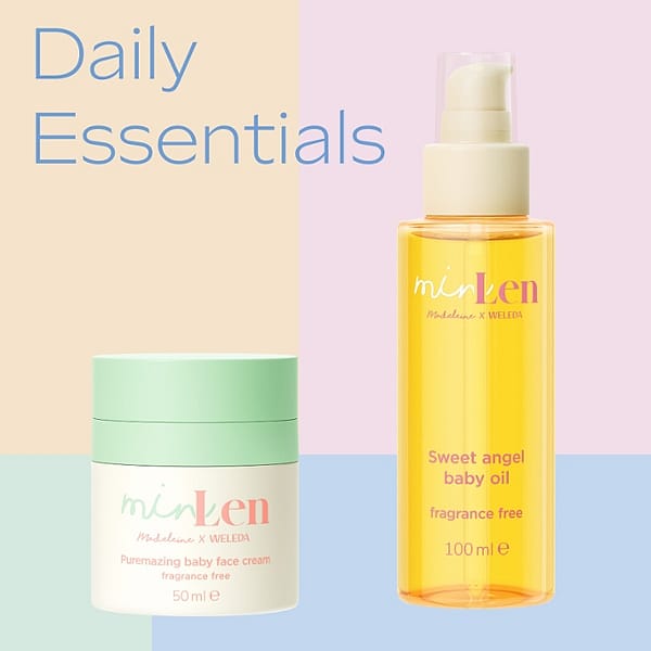 minLen Puremazing Baby Face Cream by Madeleine x Weleda