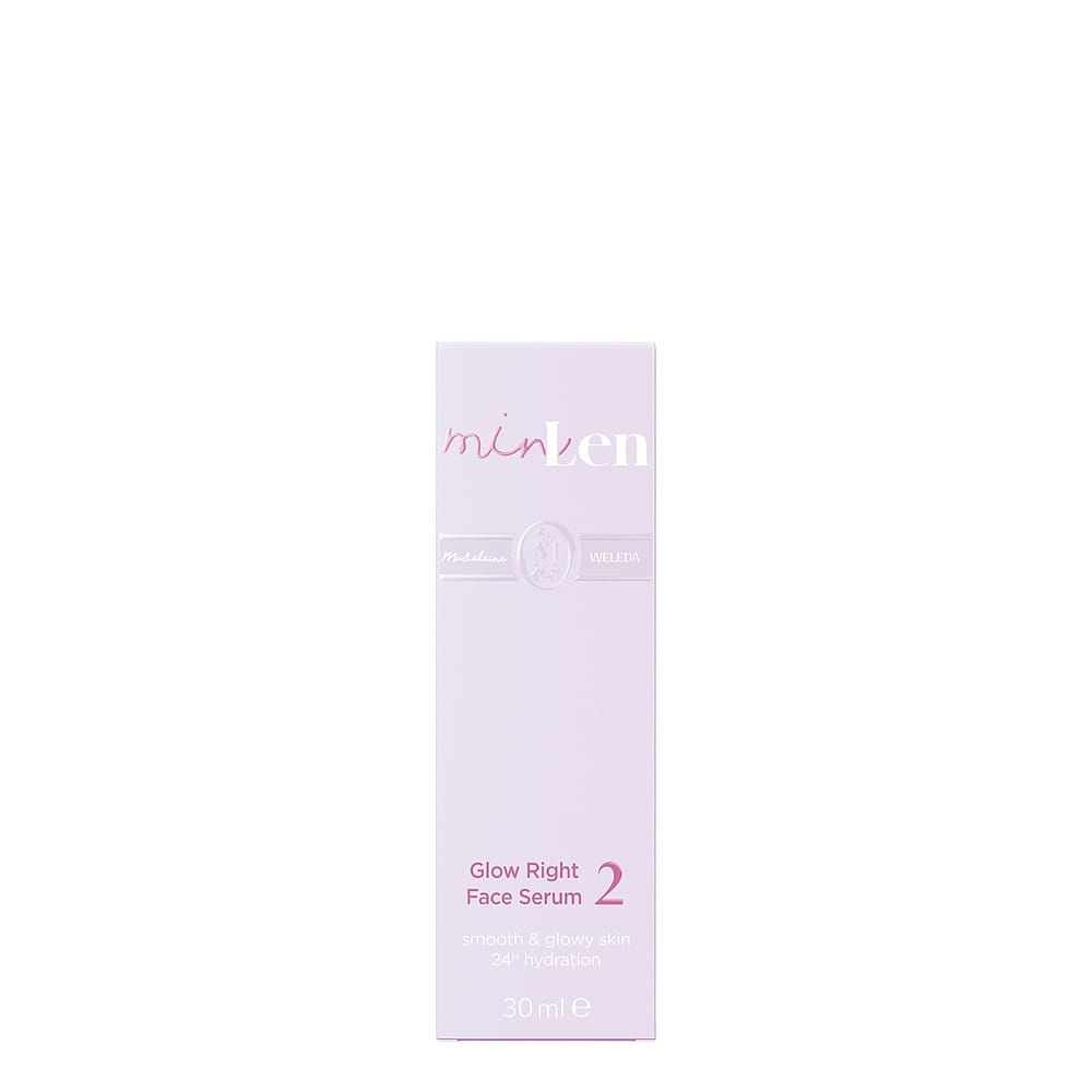 minLen Glow Right Face Serum