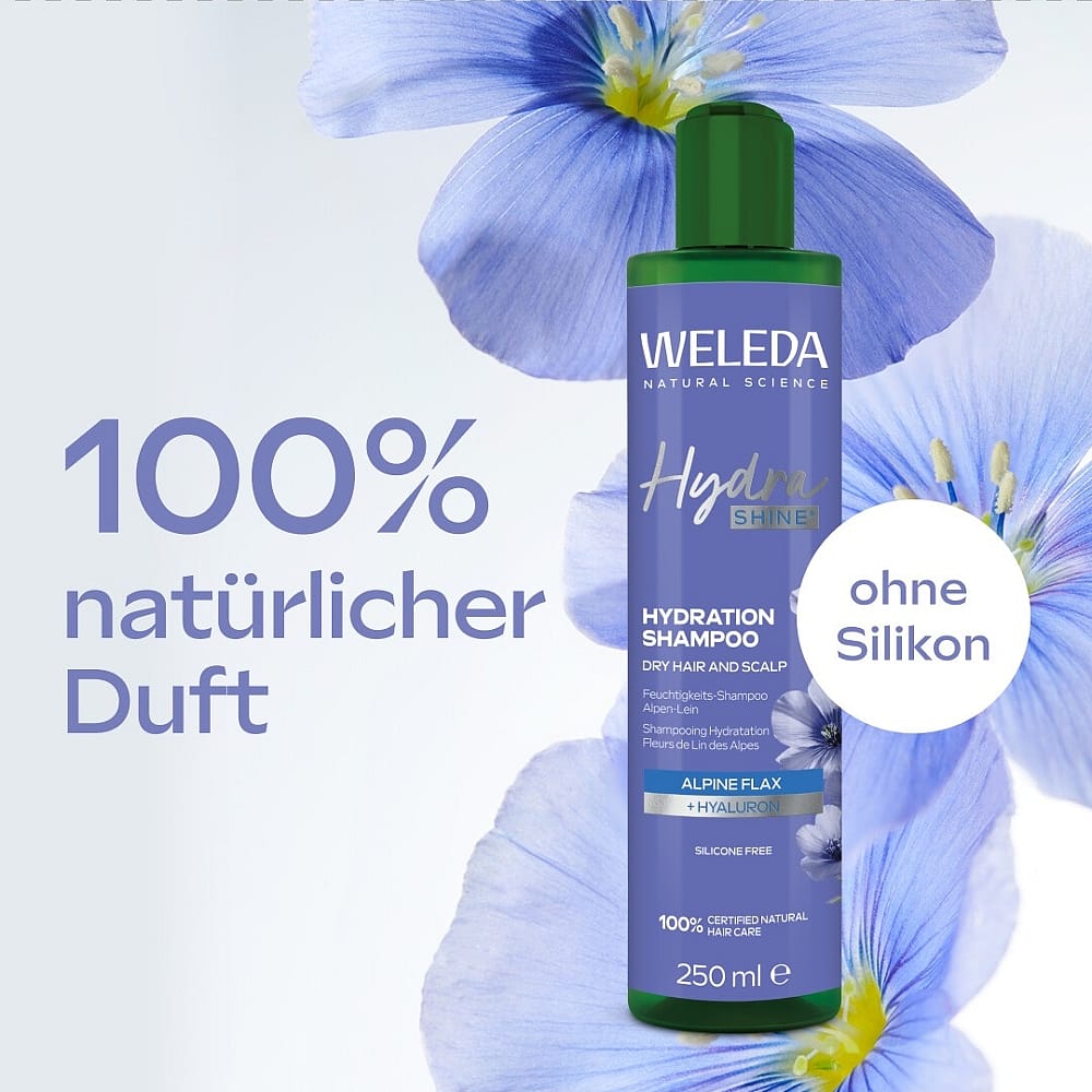 Hydra Shine Feuchtigkeits-Shampoo Alpen-Lein