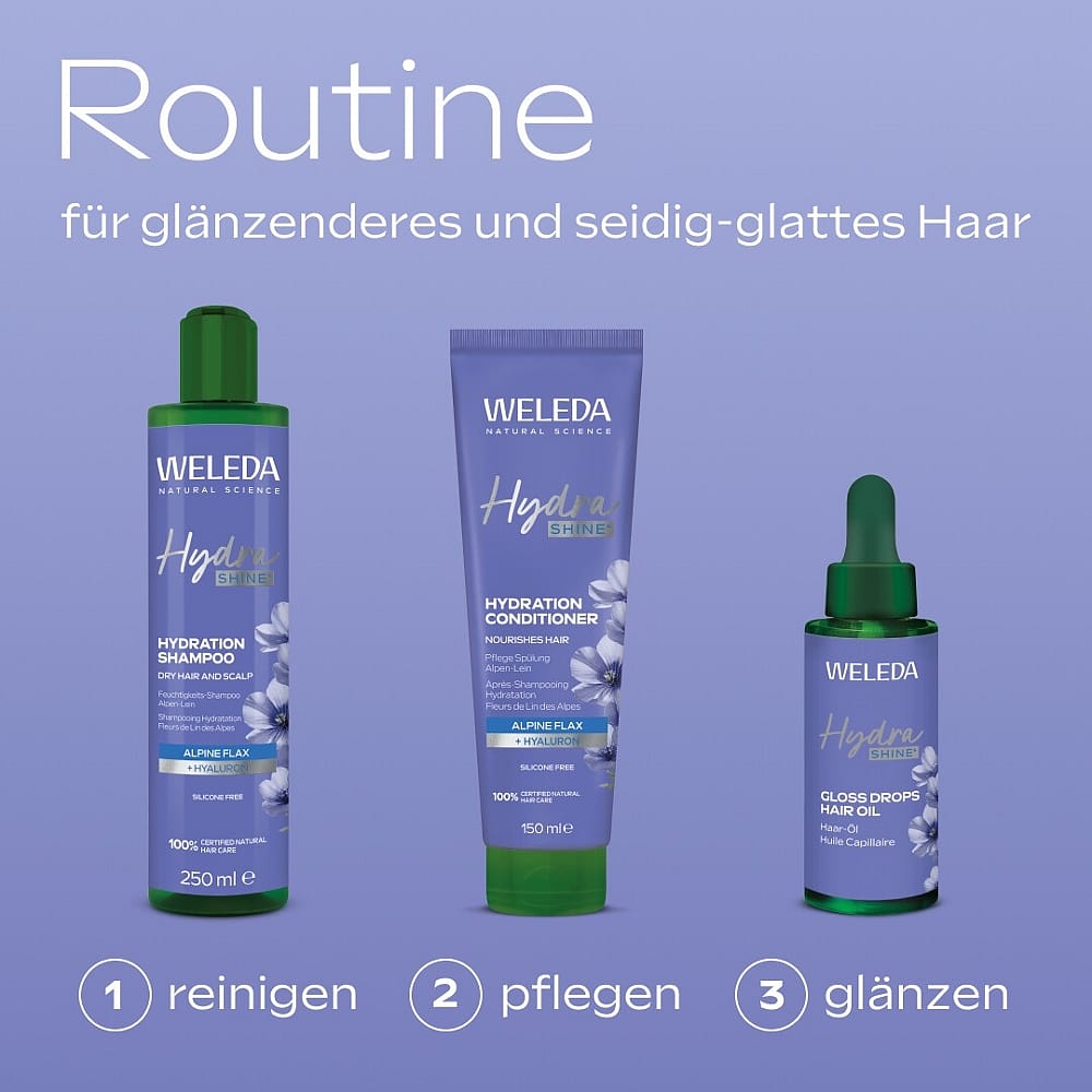 Hydra Shine Pflege Spülung Alpen Lein
