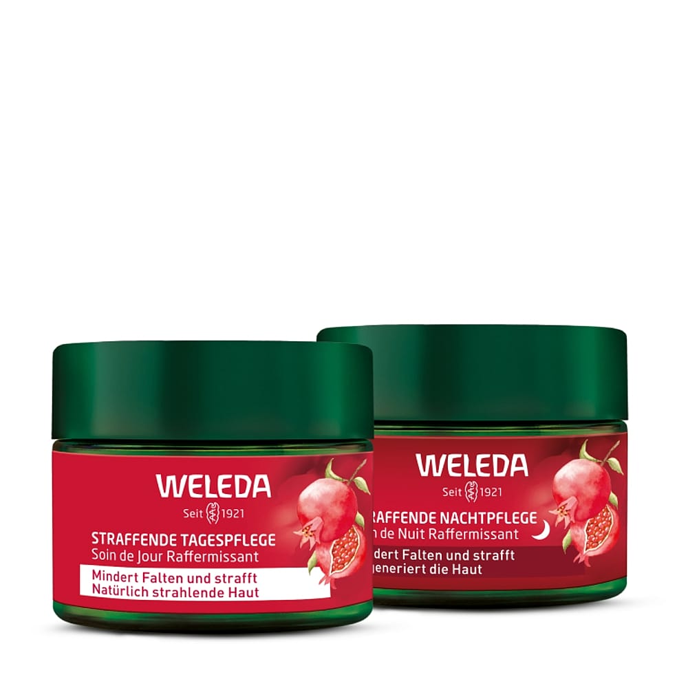 Granatapfel & Maca-Peptide Tag & Nacht Set