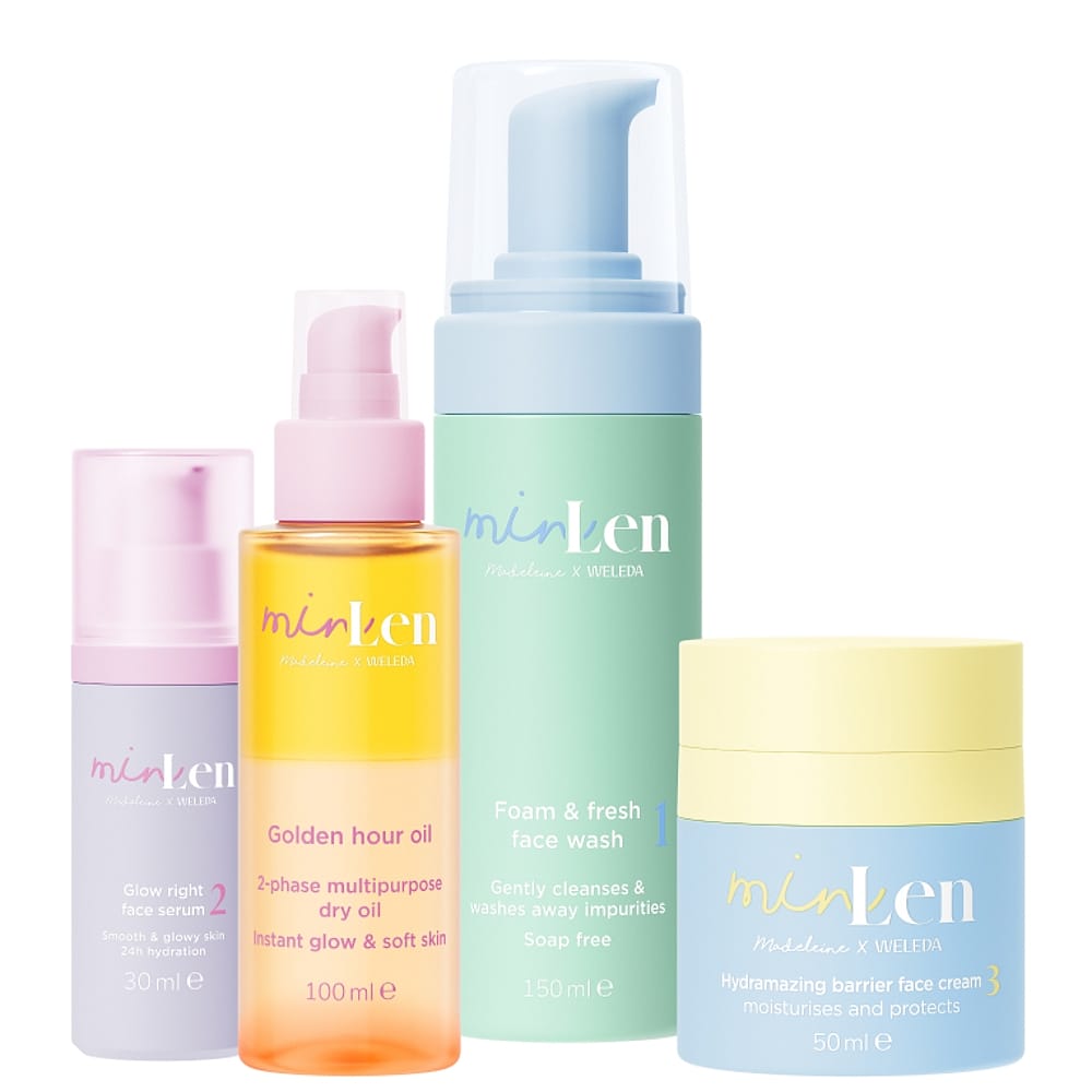 minLen Teens & Tweens Facecare Routine Bundle