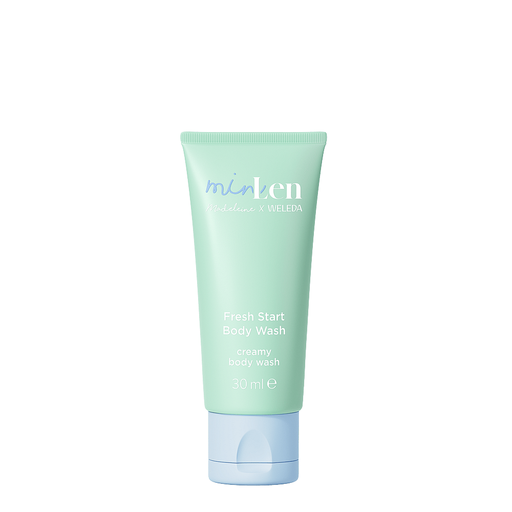 minLen Fresh Start Body Wash by Madeleine x Weleda - Mini 30ml