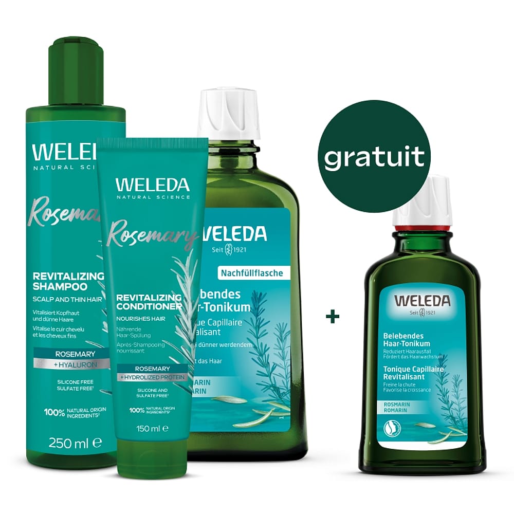 Set de soins capillaires au romarin
