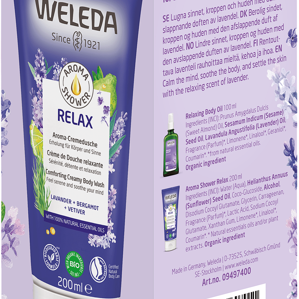 Relax your senses - Presentbox