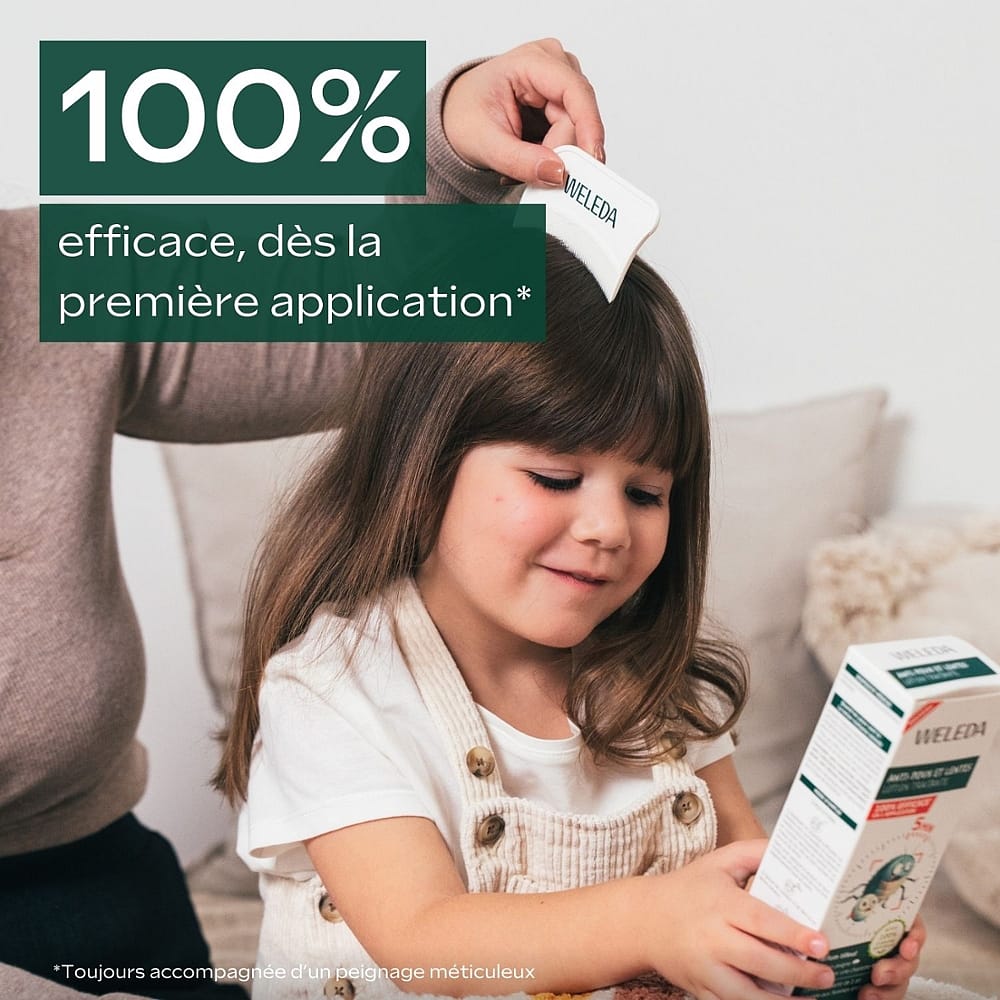 Lotion traitante anti-poux et lentes