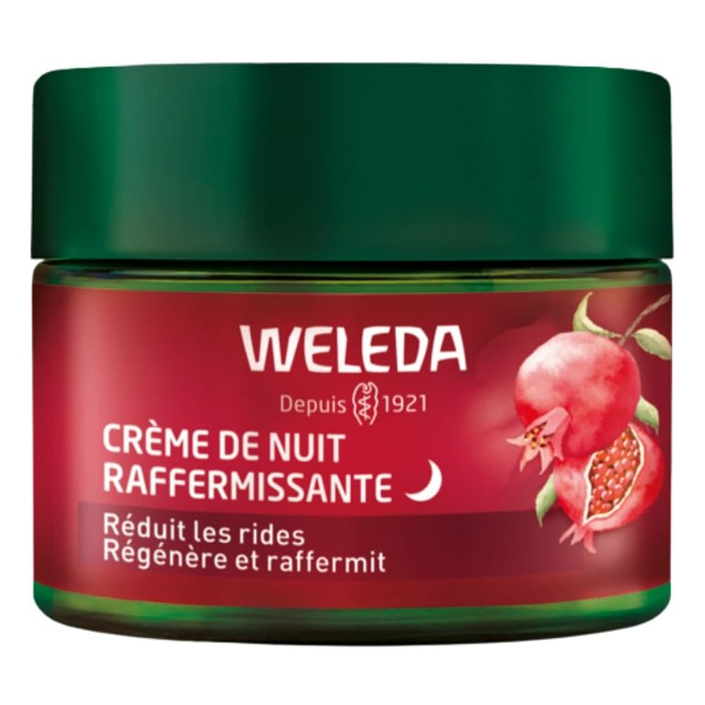 Crème de Nuit raffermissante Grenade et Peptides de Maca