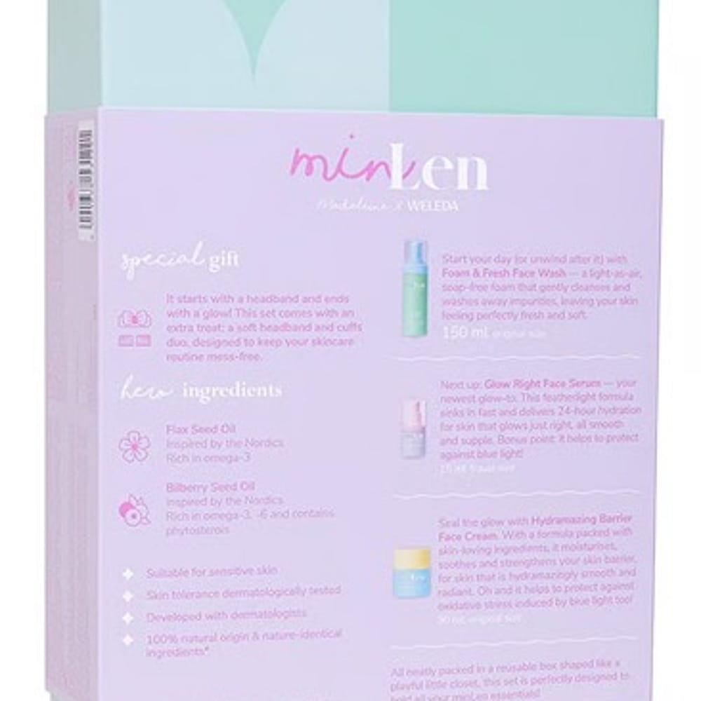 minLen From Head to Glow Set