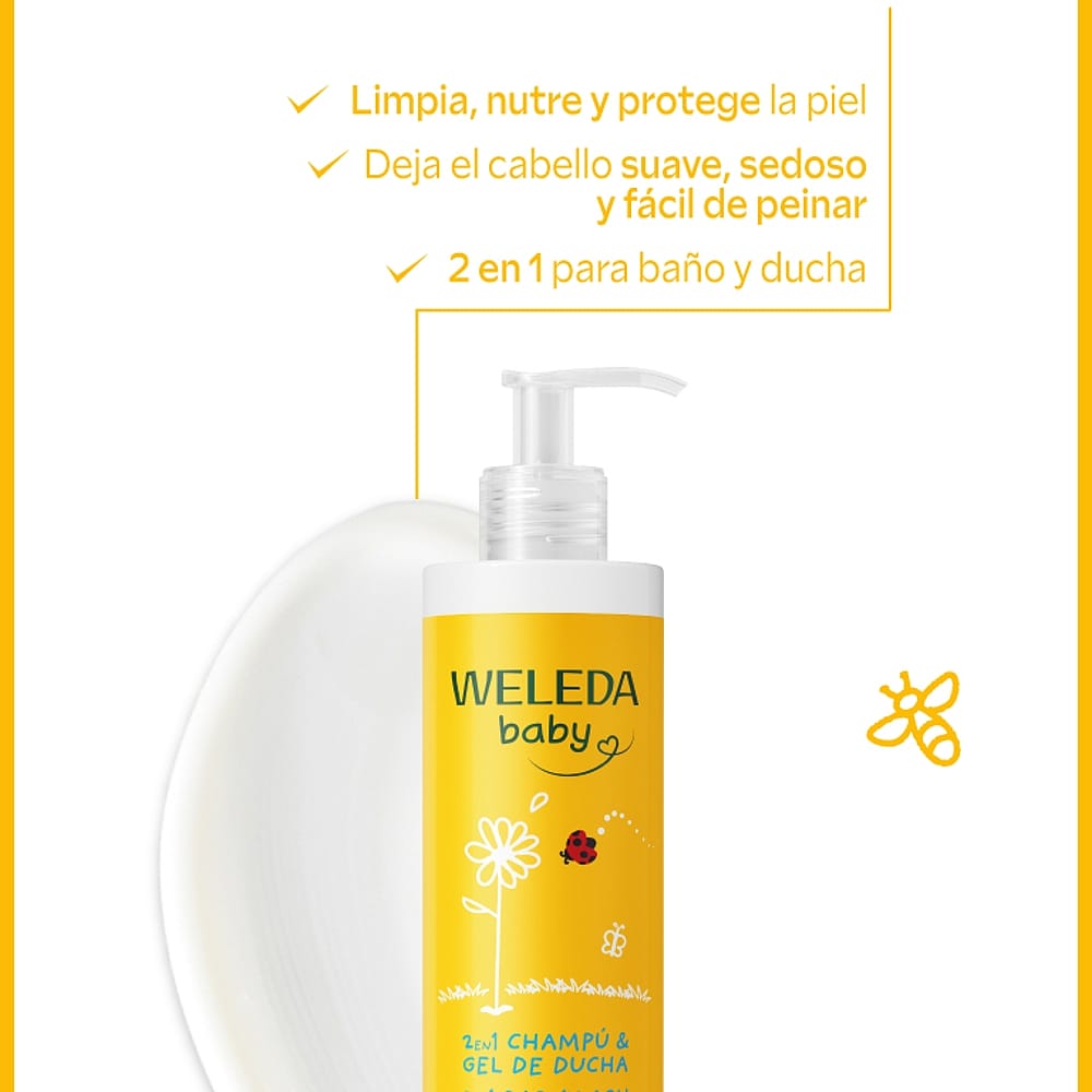 Champú & Gel de ducha Caléndula 400ml