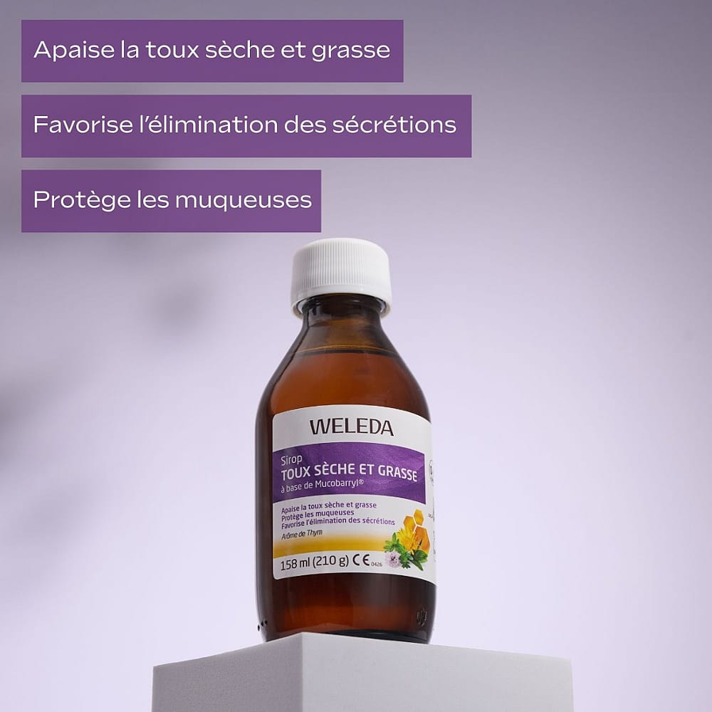 Sirop toux sèche et grasse à base de Mucobarryl®