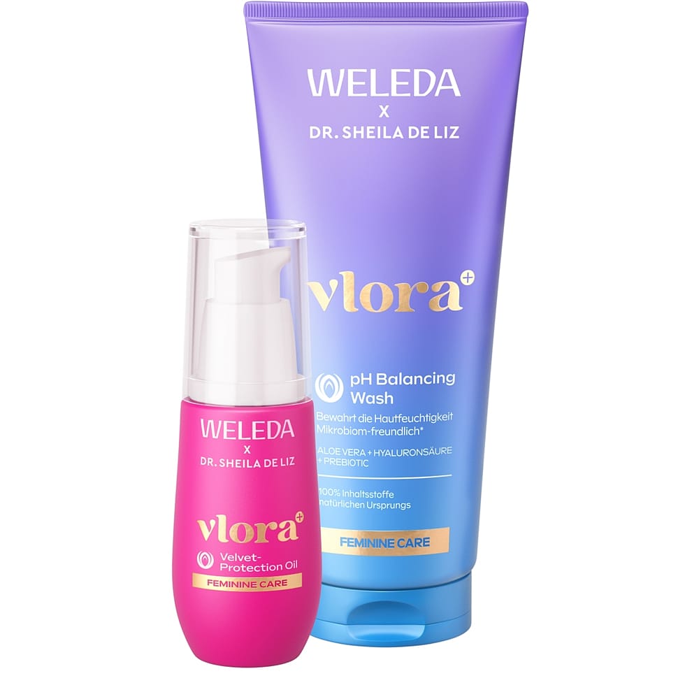 Intimpflege Set Vlora+ pH Balancing Wash & Vlora+ Velvet Protection Oil