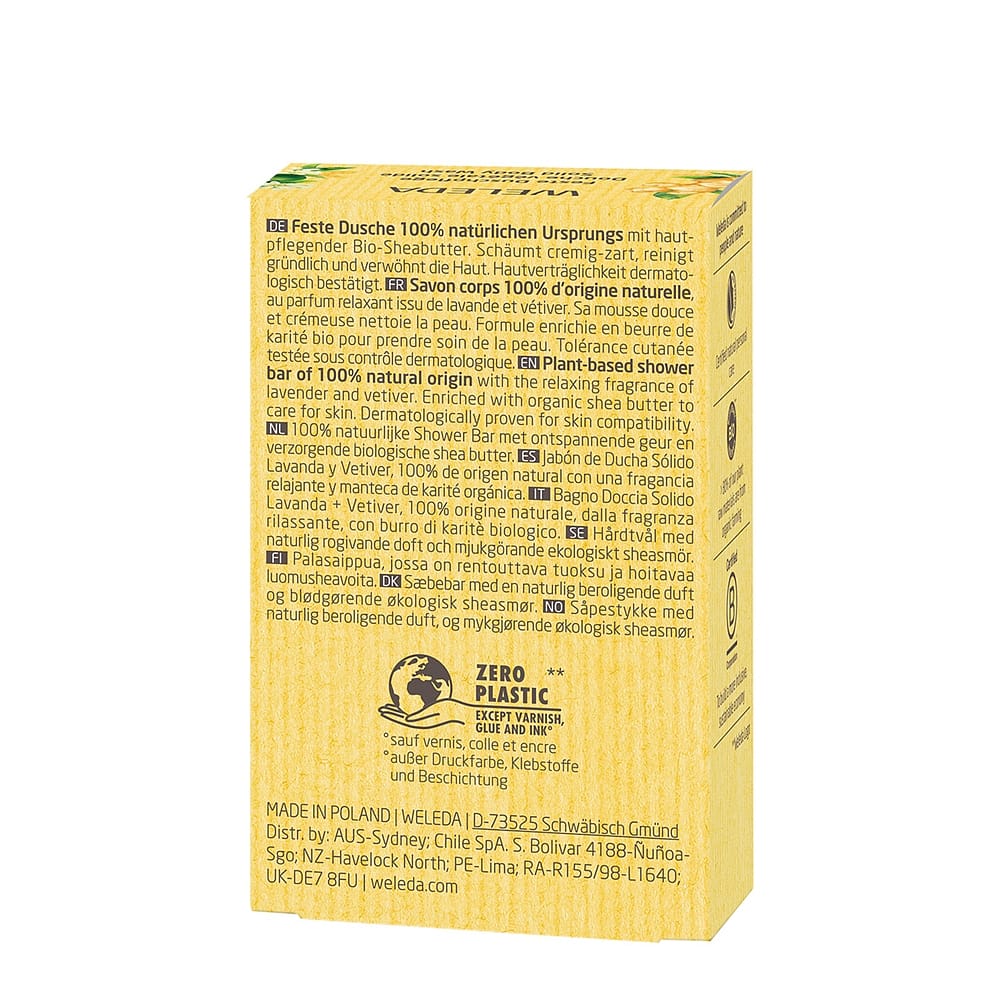 Feste Duschpflege Ginger+Petitgrain