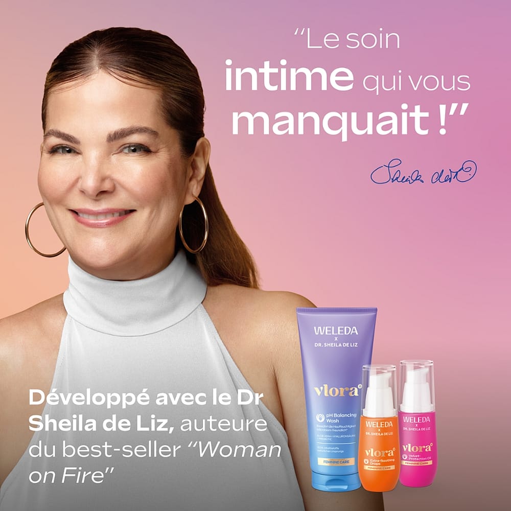 Coffret de soins intimes Vlora+ pH Balancing Wash & Extra Soothing Drops