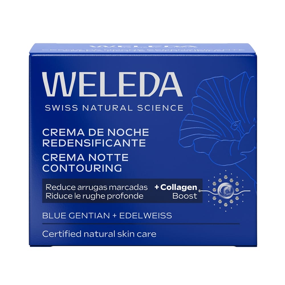Crema de Noche Redensificante de Genciana Azul y Edelweiss