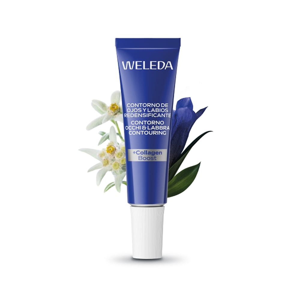 Contorno de Ojos y Labios Redensificante de Genciana Azul y Edelweiss