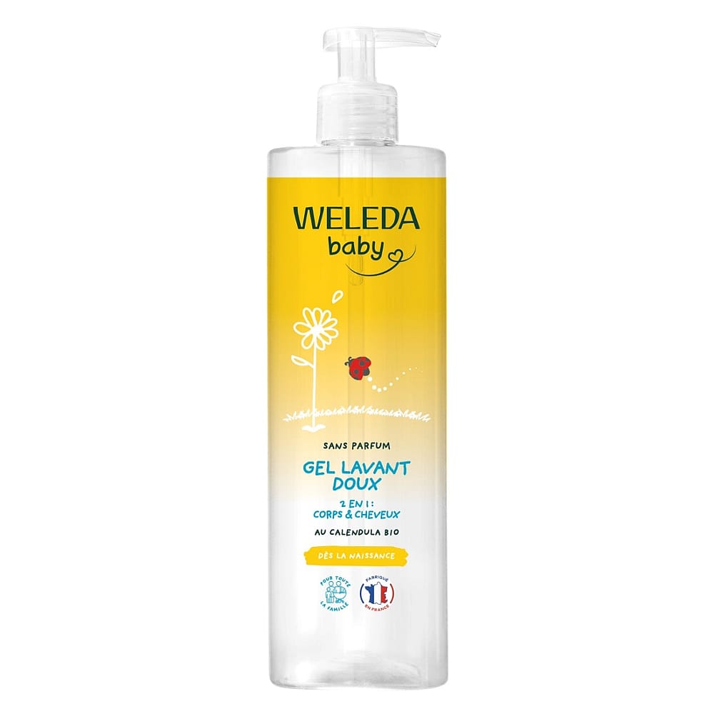 Gel lavant doux Calendula sans parfum